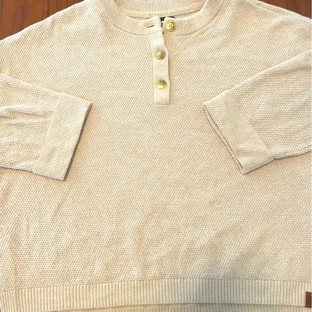 Roots oversized crop knit